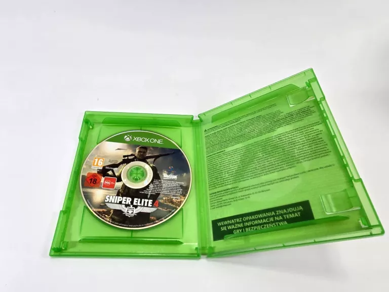 SNIPER ELITE 4 XBOX ONE