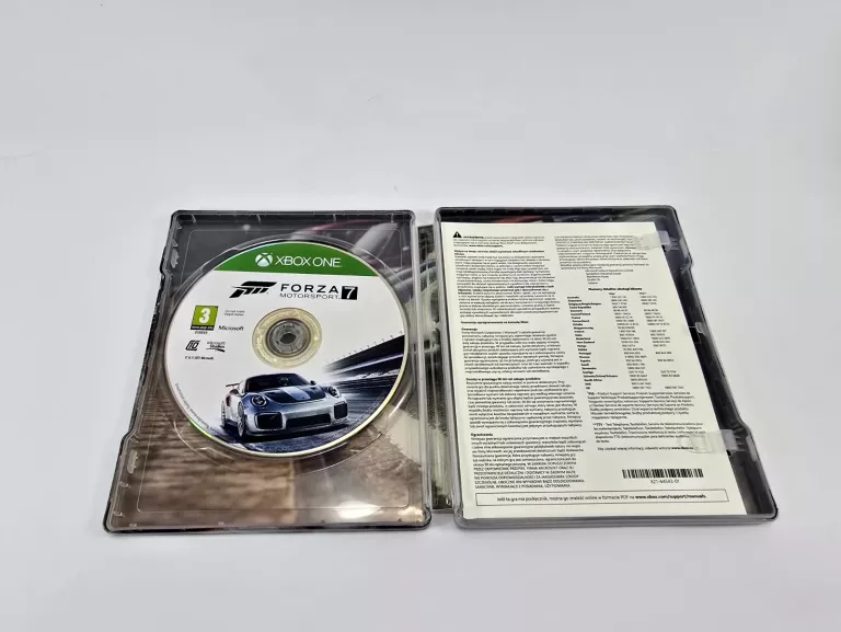 FORZA MOTORSPORT 7 ULTIMATE STEELBOOK XBOX ONE