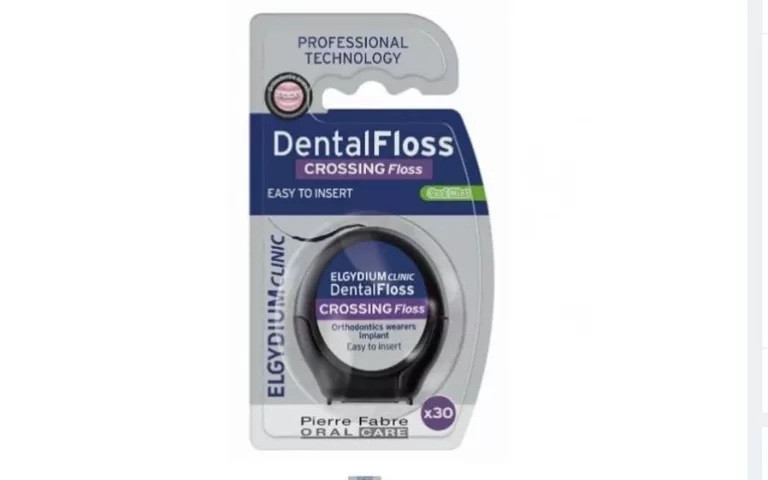 ELGYDIUM CLINIC DENTALFLOSS CROSSING FLOSS NIĆ DENTYSTYCZNA 30 ODCINKÓW