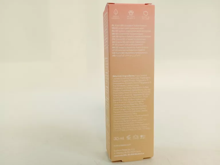 PAESE BB NATURALNY KREM KOLORYZUJĄCY Z KWASEM HIALURONOWYM 02N BEIGE 30 ML