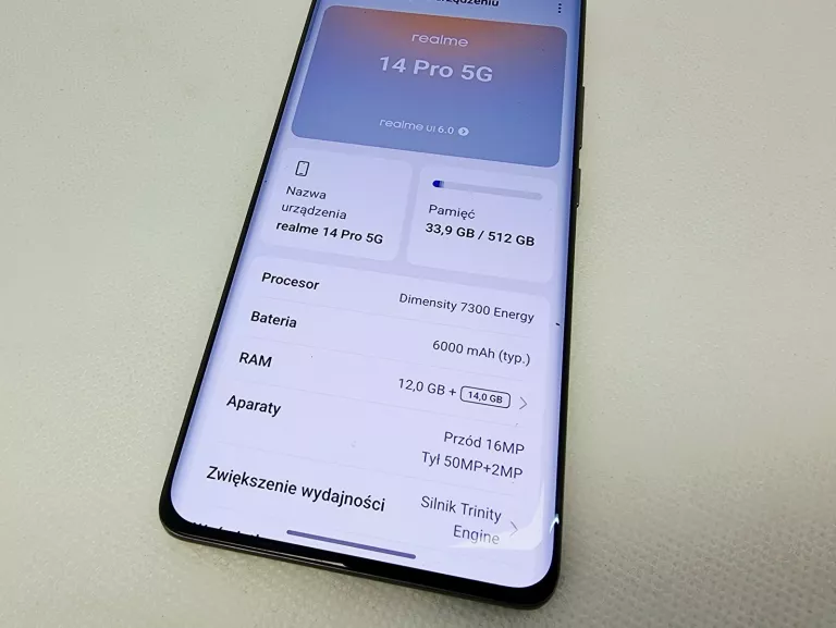 REALME 14 PRO 5G 12/512GB DUAL SIM