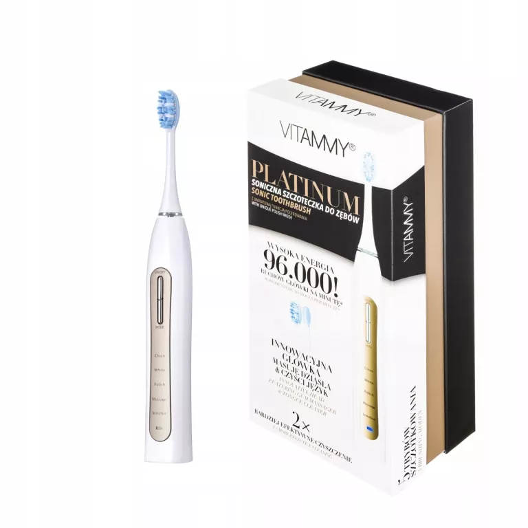 SZCZOTECZKA ELEKTRYCZNA VITAMMY PLATINUM VITAMMY TB9051