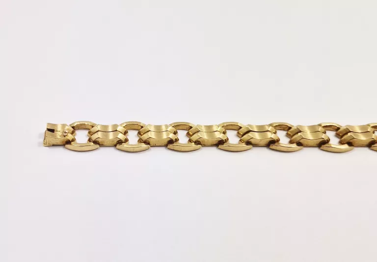 ZŁOTA BRANSOLETKA [750; 17,5 G; 19 CM]