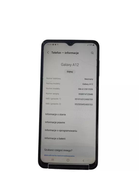 TELEFON SAMSUNG A12 4/64GB