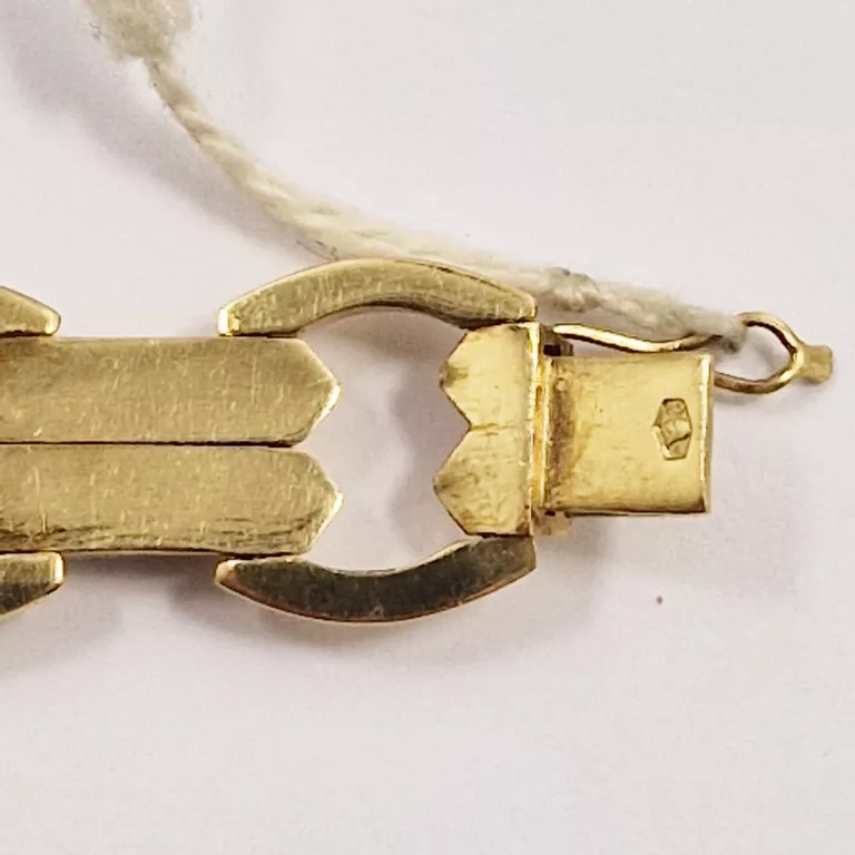 ZŁOTA BRANSOLETKA [750; 17,5 G; 19 CM]