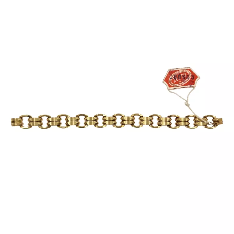 ZŁOTA BRANSOLETKA [750; 17,5 G; 19 CM]