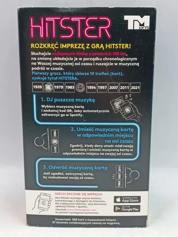 GRA TOWARZYSKA TM TOYS HITSTER