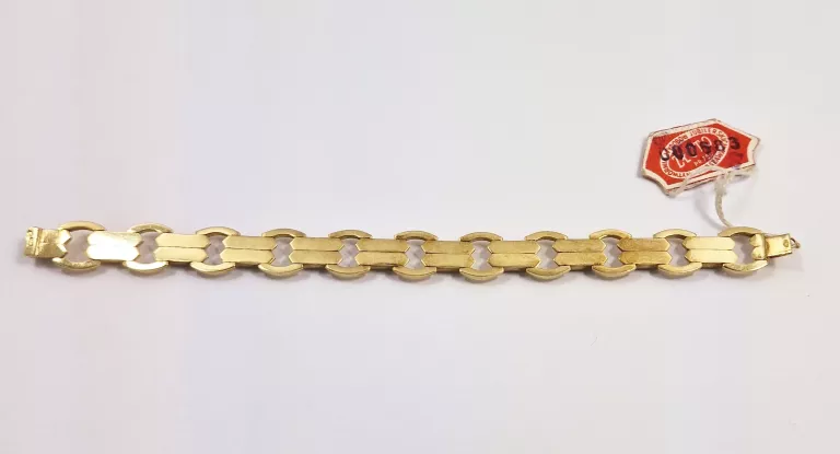 ZŁOTA BRANSOLETKA [750; 17,5 G; 19 CM]