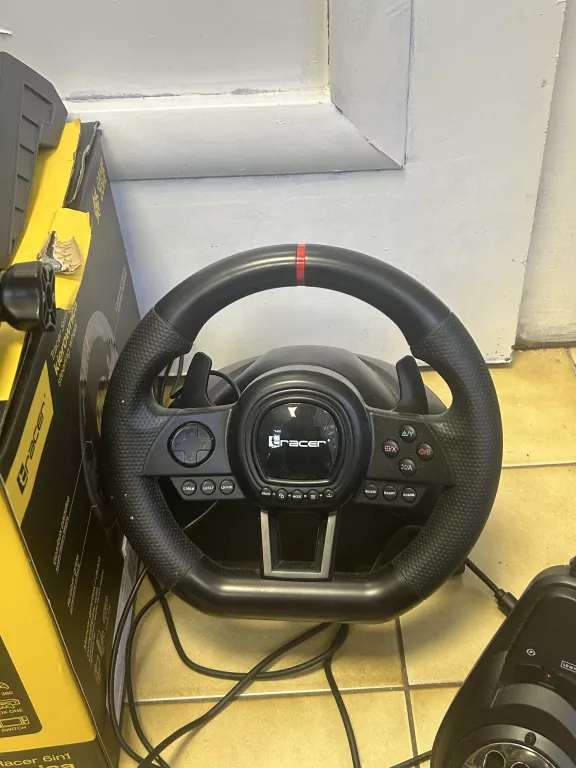 KIEROWNICA TRACER SIMRACER MANUAL GEARBOX 6W1 PC PS3 PS4 XBOX