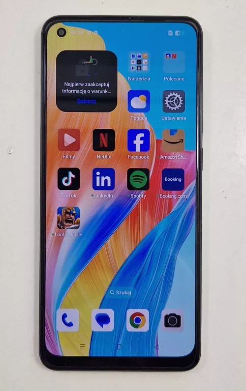OPPO A78 8/128 GB CZARNY