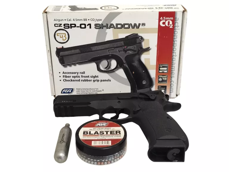 WIATRÓWKA SHADOW CZ 75 SP-01 4,5 MM