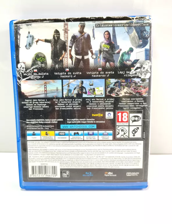 GRA WATCH DOGS PS34 PUDEŁKOWA