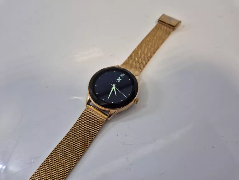 SMARTWATCH ELEGANCKI ZEGAREK DAMSKI MENU PL BRANSOLETKA + PASEK MAXCOM FW5