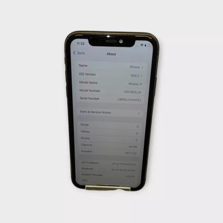 TELEFON IPHONE 11 64GB 100%