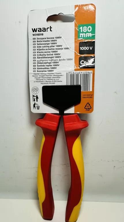 SZCZYPCE BOCZNE IZOLOWANE 180MM 1000V WARTO OKAZJA