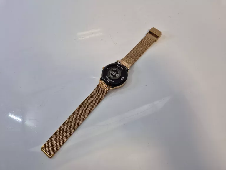 SMARTWATCH ELEGANCKI ZEGAREK DAMSKI MENU PL BRANSOLETKA + PASEK MAXCOM FW5