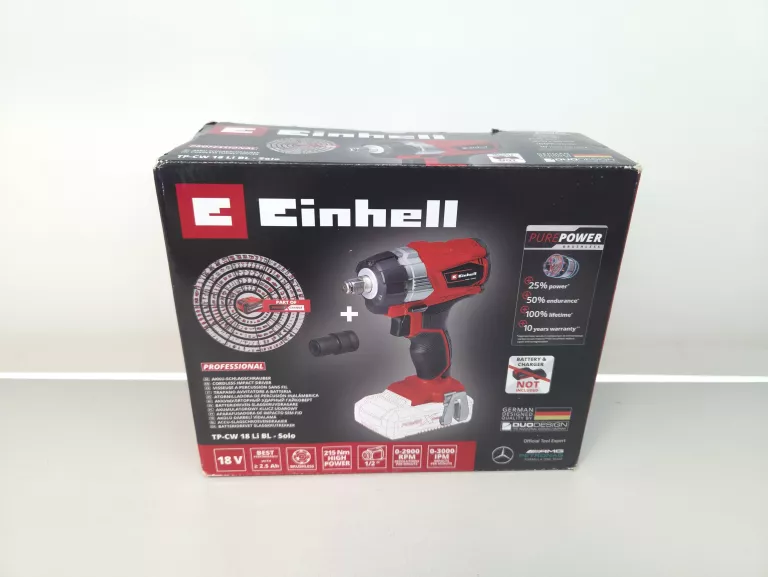 KLUCZ UDAROWY EINHELL TP-CW 18 LI BL