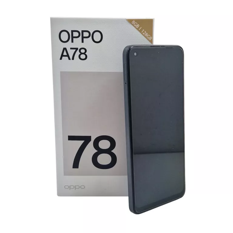 OPPO A78 8/128 GB CZARNY