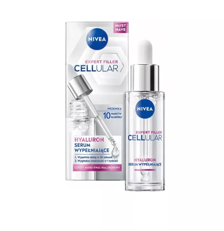 NIVEA CELLULAR EXPERT FILLER HYALURON SERUM WYPEŁNIAJĄCE 30ML