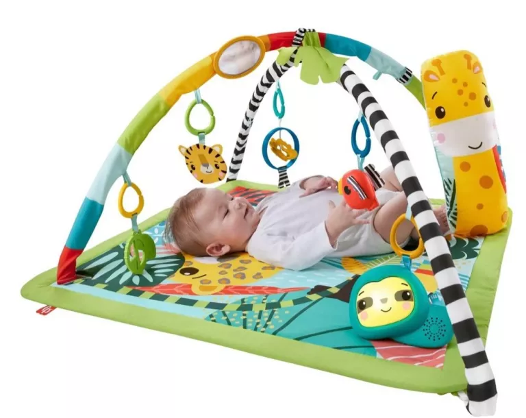 FISHER PRICE MATA EDUKACYJNA LAS TROPIKALNY 3W1 DLA MALUSZKA +0 M-CY