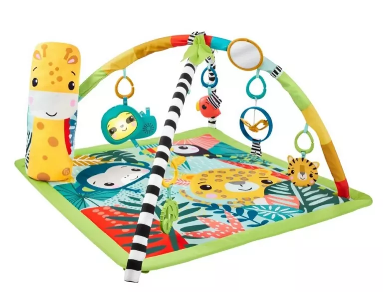 FISHER PRICE MATA EDUKACYJNA LAS TROPIKALNY 3W1 DLA MALUSZKA +0 M-CY
