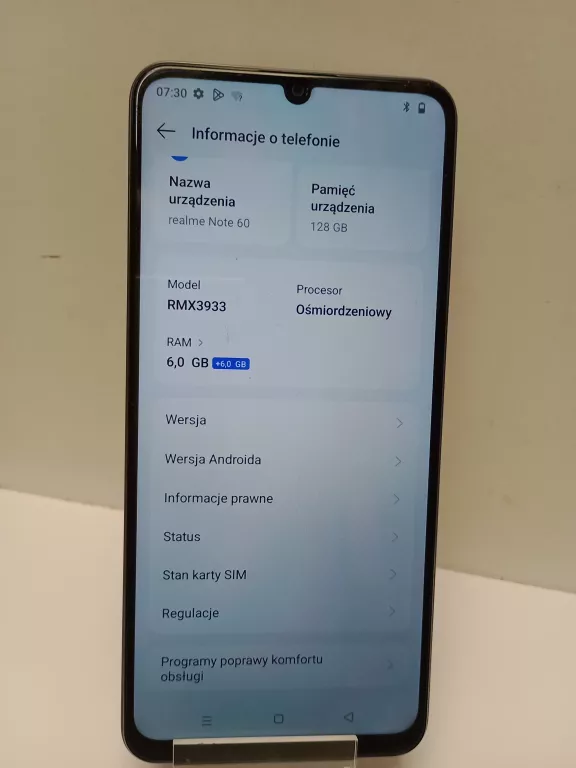 TELEFON REALME NOTE 60 6/128GB