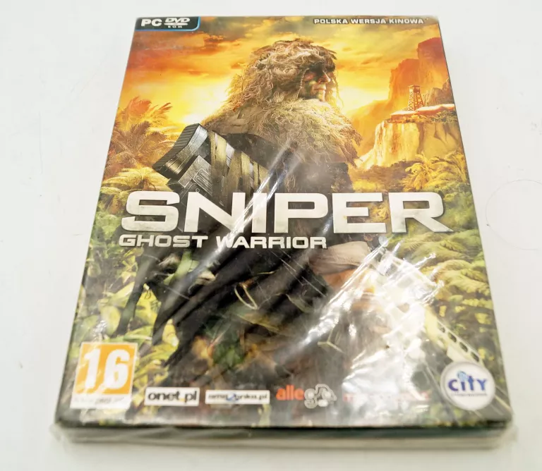 SNIPER GHOST WARRIOR 1 I PREMIEROWE PL FOLIA