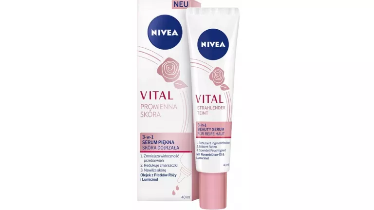 NIVEA VITAL PROMIENNA SKÓRA 3-W-1 SERUM PIĘKNA, 40 ML
