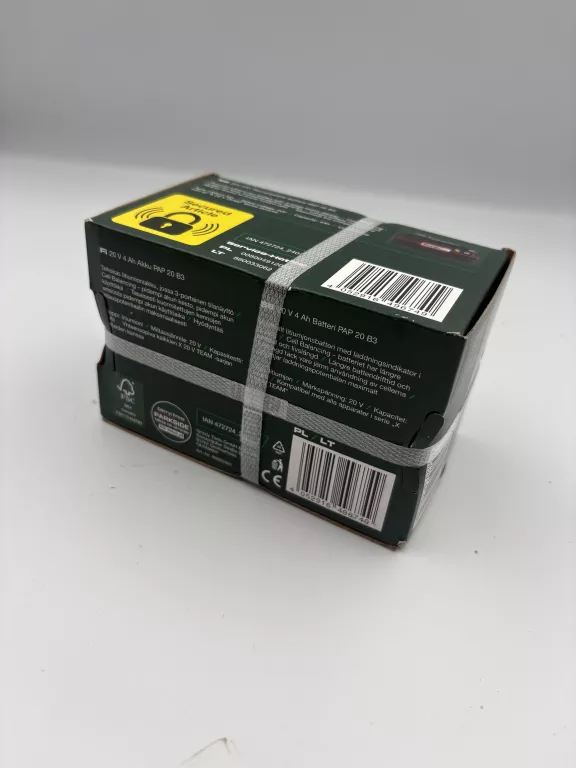 AKUMULATOR LI-ION PARKSIDE 20 V 4 AH PAP20B3 PAP 20 B3
