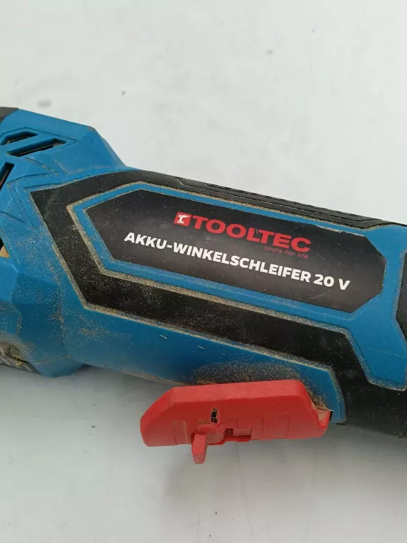 AKUMULATOROWA SZLIFIERKA TOOLTEC 115 MM M14 20 V KOMPLET