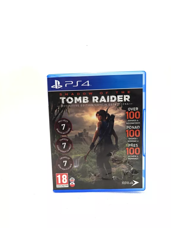GRA SHADOW OF THE TOMB RIDER EDYCJA OSTATECZNA PS4