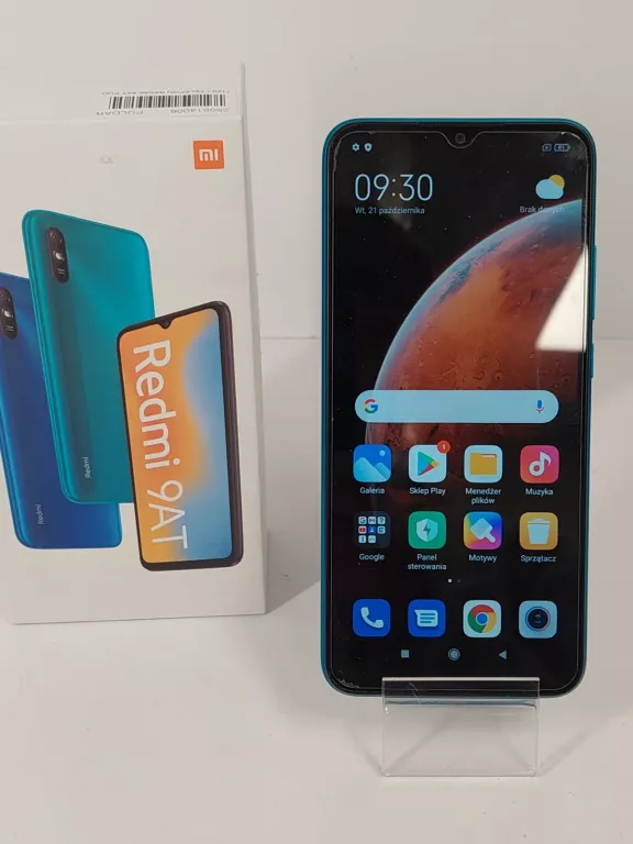 SMARTFON XIAOMI REDMI 9A 2 GB / 32 GB 4G (LTE) NIEBIESKI