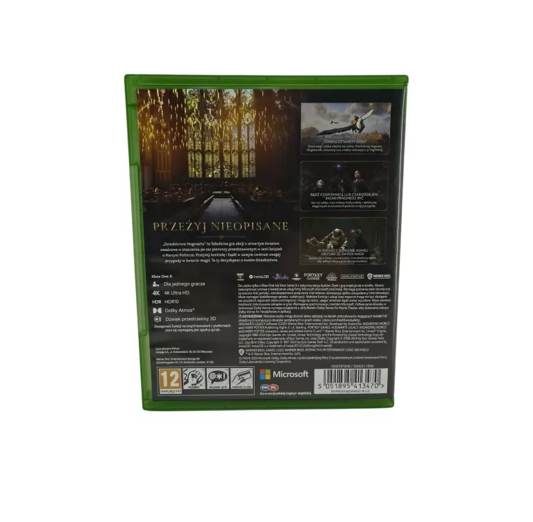 GRA DZIEDZICTWO HOGWARTU XBOX ONE