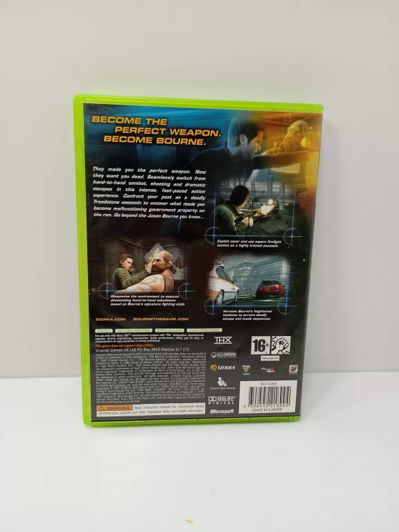 GRA XBOX 360 THE BOURNE CONSPIRACY