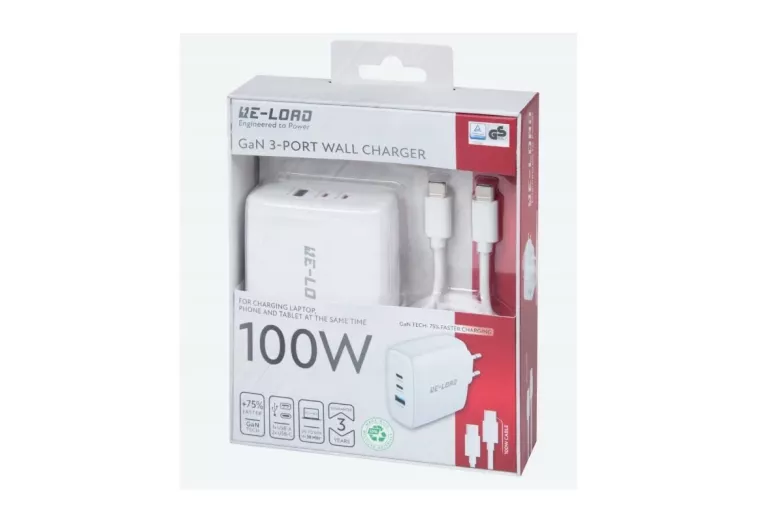 ŁADOWARKA RE-LOAD 100W 3-PORT
