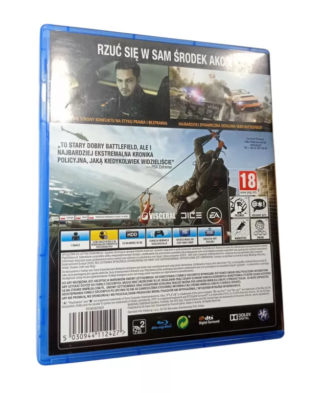GRA BATTLEFIELD HARDLINE PS4
