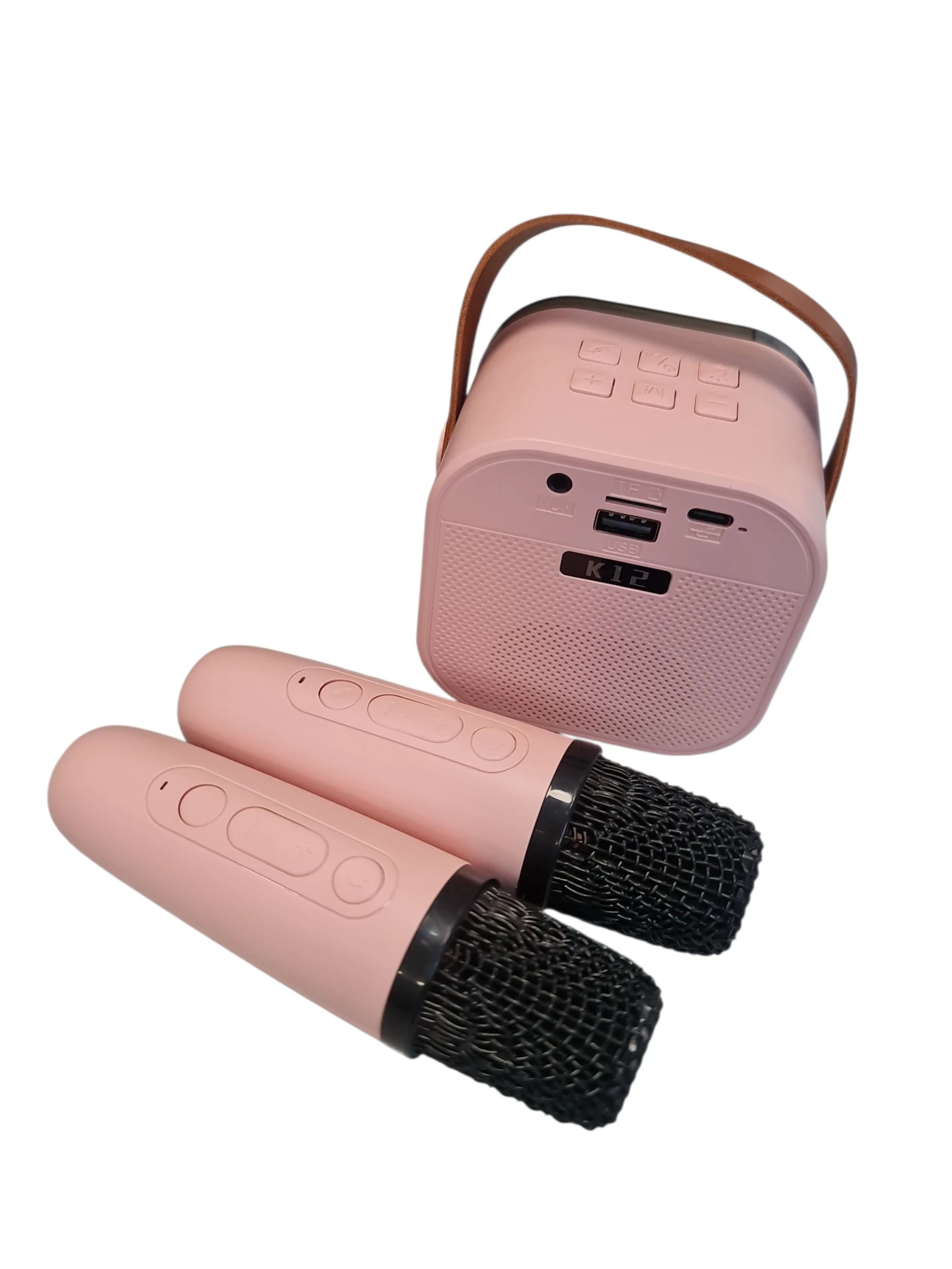 doodoo-mini-zestaw-do-karaoke-2-szt-mikrofonow-glosnik-ean-gtin-5907269730004