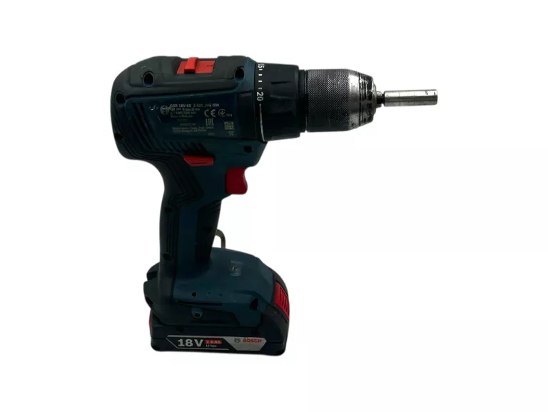 WIERTARKO-WKRĘTARKA AKUMULATOROWA BOSCH GSR 18V-50 + 3 AKUMULATORY 5V 2.0