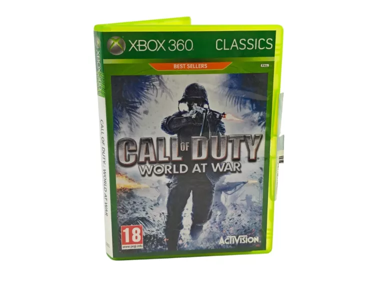 CALL OF DUTY WORLD AT WAR XBOX 360