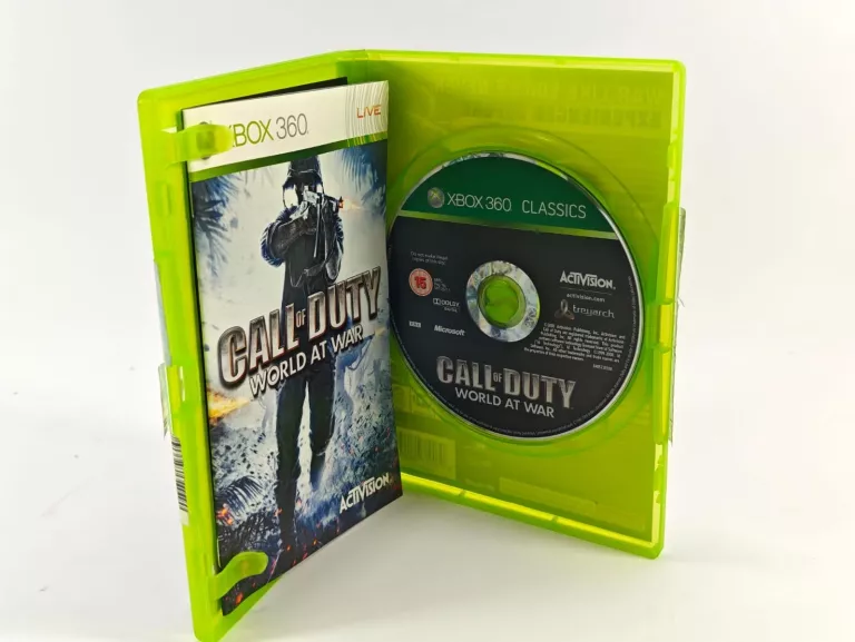 CALL OF DUTY WORLD AT WAR XBOX 360