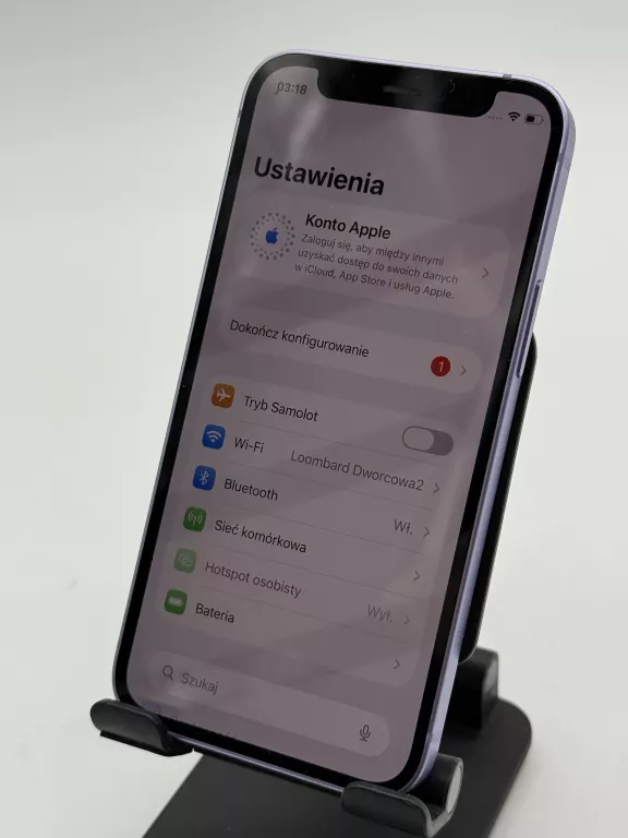 TELEFON IPHONE 12 MINI FIOLET