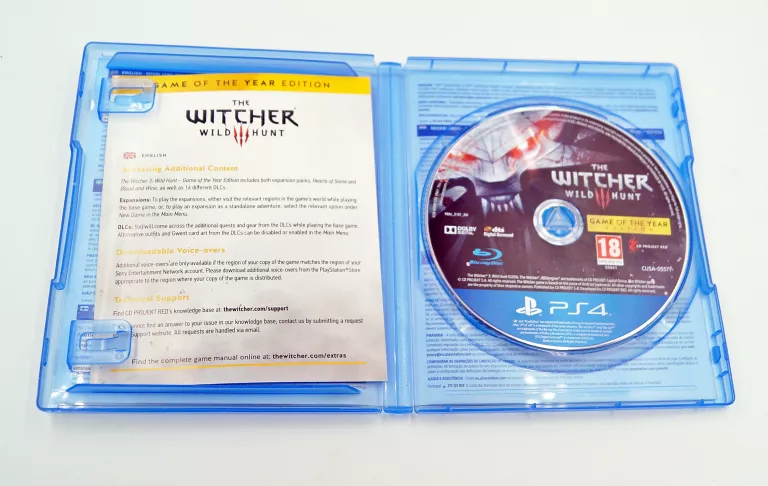 GRA PS4 WIEDZIEMIŃ 3 GOTY / PŁYTA BEZ RYS
