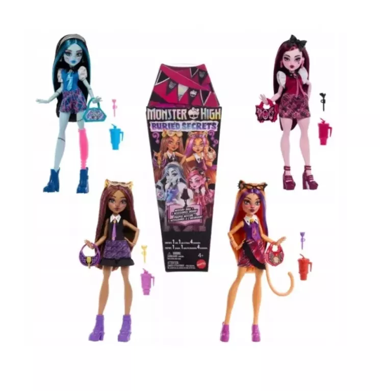 LALKA MONSTER HIGH BURIED SECRETS BORDOWE