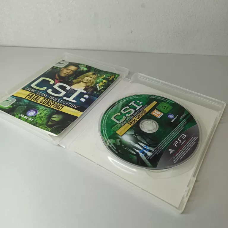 GRA NA PS3 CSI CRIME SCENE IBNVESTIGATION