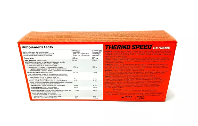 OLIMP THERMO SPEED EXTREME MEGA CAPS - 120 KAPSUŁEK