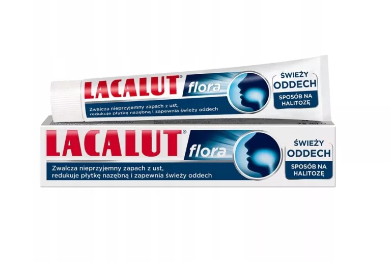 LACALUT FLORA NADAJĄCA ŚWIEŻY ODDECH SPECJALISTYCZNA PASTA DO ZĘBÓW 75 ML