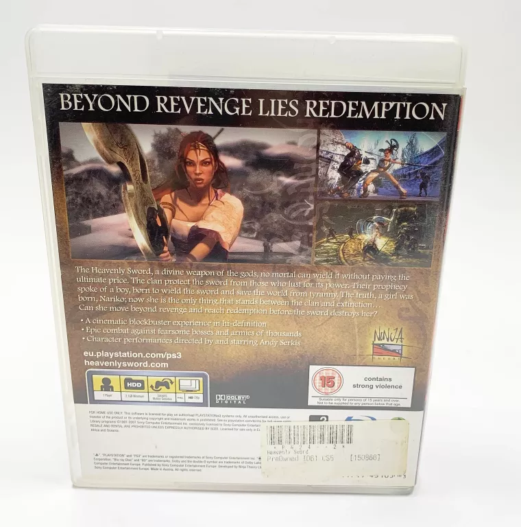 GRA NA PS3 HEAVENLY SWORD