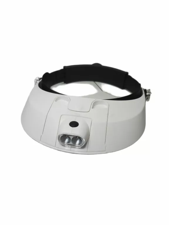 OKULARY GOGLE POWIĘKSZAJĄCE DO CZYTANIA LUPA JUBILERSKA SERWISOWA 6X 2XLED