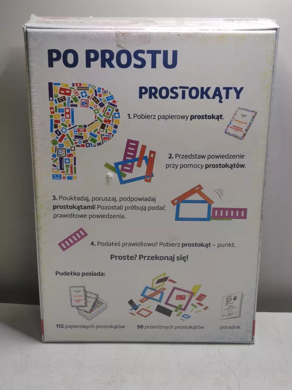 GRA PLANSZOWA PO PROSTU P PROSTOKĄTY TREFL