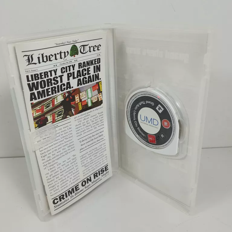 GRA GTA LIBERTY CITY STORIES PSP